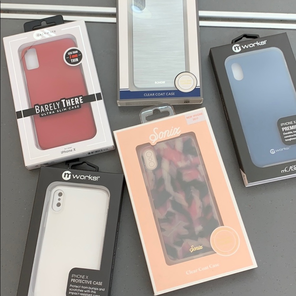 iPhone X/Xs cases with protection and style 😛✨